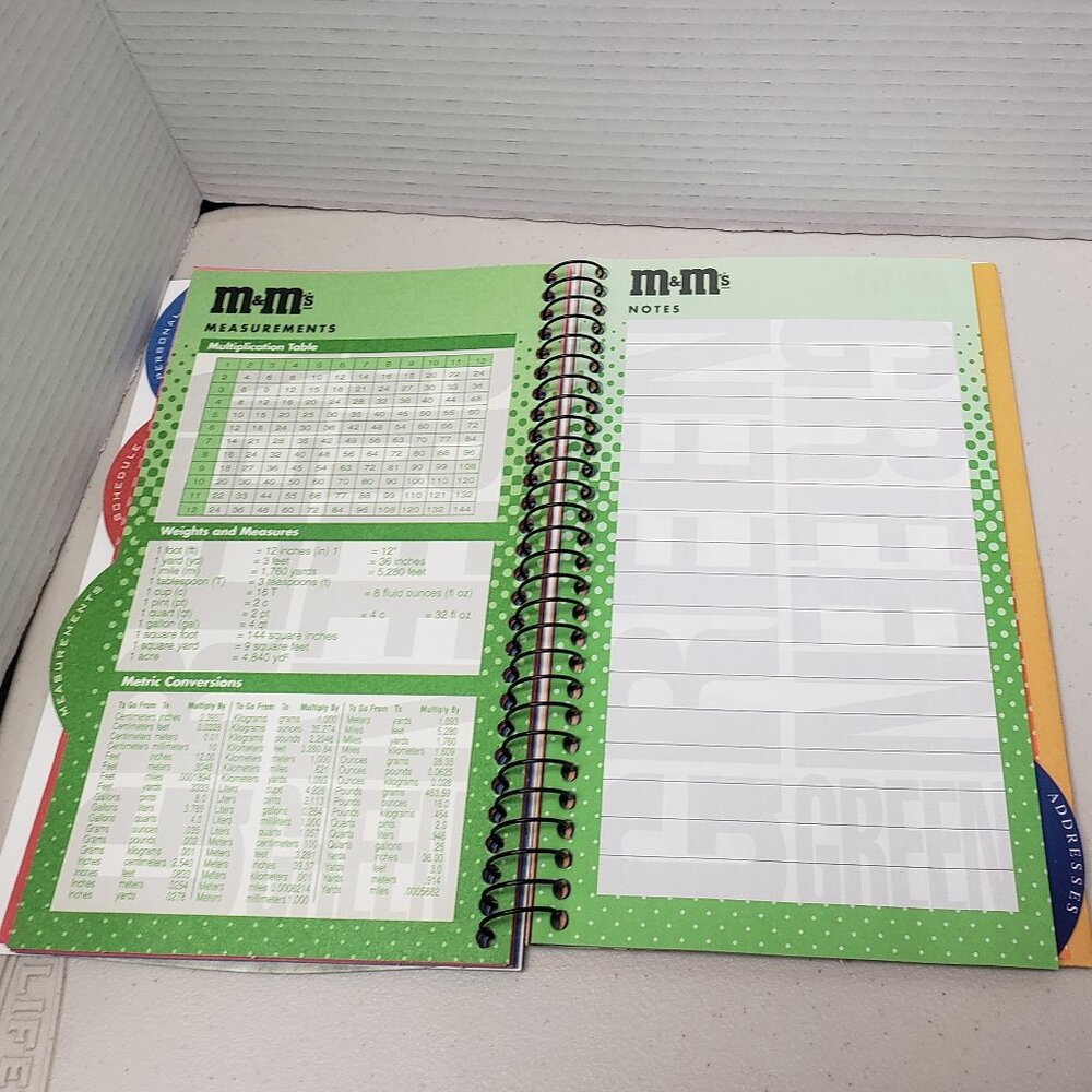M&Ms Student Planners 1999 - Picture 7 of 11
